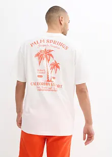 T-shirt met print achter, loose fit, bonprix