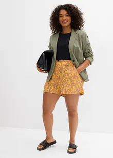 Short in een katoen-viscosemix, bonprix