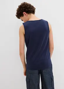 Tanktop met katoen (set van 3), bonprix