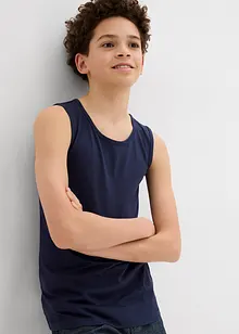 Tanktop met katoen (set van 3), bonprix