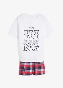 Shortama van puur katoen met korte mouwen, bonprix