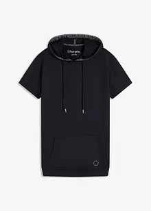 Oversized sportshirt met capuchon, sneldrogend, bonprix