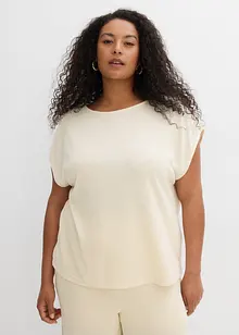 Oversized shirt in gebreide look, bonprix