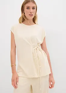 Shirt met strikdetail, bonprix