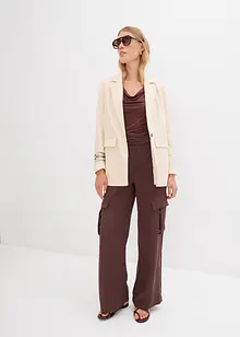 Cargo broek in een soepele lyocellmix, bonprix