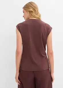 Wikkelshirt van een vloeiende viscosemix, bonprix