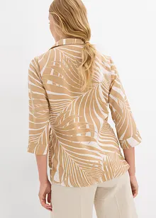 Kimono blouse in linnen look, bonprix