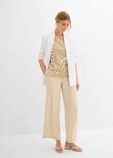 Top met zijsplitten, bonprix