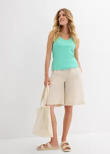 Tanktop met biologisch katoen (set van 2), bonprix