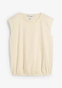 Shirt met elastische boordjes, bonprix