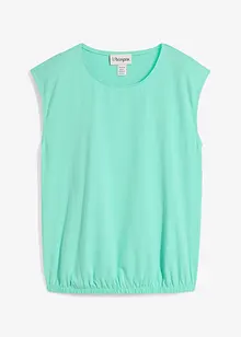 Shirt met elastische boordjes, bonprix