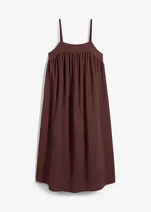 Jurk met spaghettibandjes van een soepele viscose-mix, bonprix