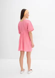 Kaftan jurk van gestructureerde crinkle, bonprix