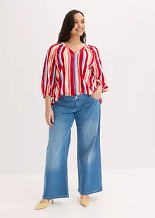 Blouse van gestructureerde viscose, bonprix