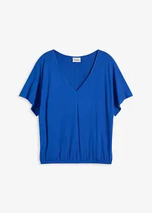 Oversized shirt in een viscosemix, bonprix