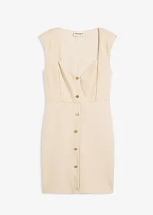 Mini jurk met schouderpads, bonprix