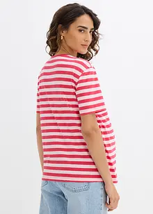 Zwangerschapsshirt / voedingsshirt (set van 2) van biologisch katoen, bonprix