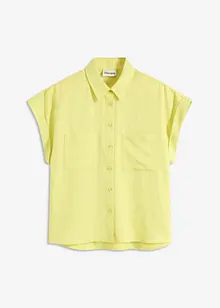 Overhemdblouse van een soepele Lyocellmix, bonprix