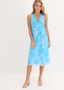 Midi jurk met mesh, bonprix