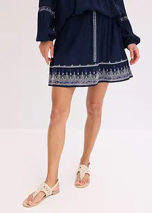 Minirok met borduursel, bonprix