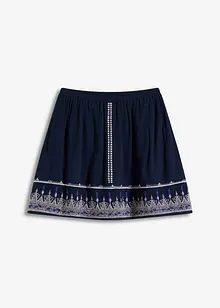 Minirok met borduursel, bonprix