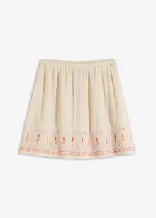 Minirok met borduursel, bonprix