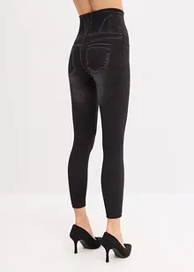 Corrigerende naadloze legging in denim look, sterk corrigerend, bonprix