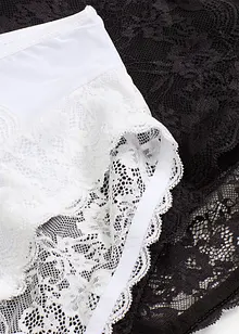 Maxislip (set van 2) met sierlijk kant, bonprix