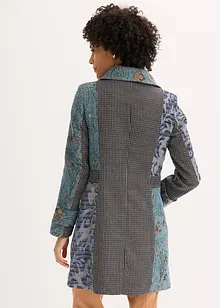 Korte jas met jacquard patroon, bonprix