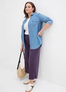 Jersey broek met een comfortabele band, bonprix