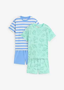 Shortama van puur biologisch katoen (4-dlg. set), bonprix