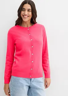 Gebreid vest met ronde hals, bonprix
