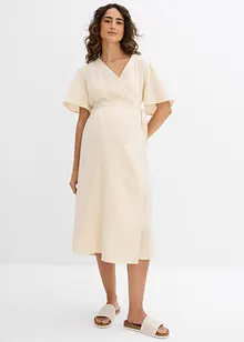 Zwangerschapsjurk/voedingsjurk van katoen-mousseline, bonprix