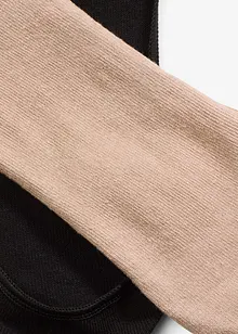 Kousenvoetjes met biologisch katoen, ballerina fit (6 paar), bonprix