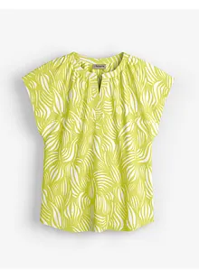 Henley shirt van een zachte viscosemix, bonprix