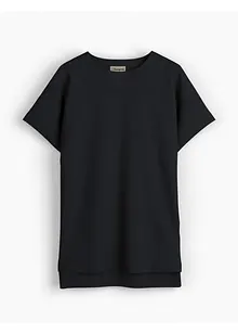 T-shirt met verlengde achterkant van zwaar katoen, bonprix