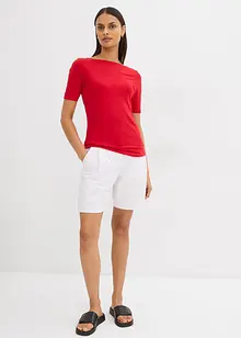 T-shirt van fijne viscose, bonprix