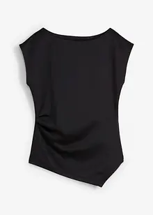 Asymmetrische top van comfortabele scuba, bonprix