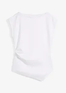 Asymmetrische top van comfortabele scuba, bonprix
