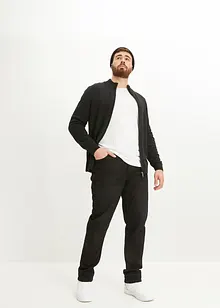 Vest met opstaande kraag en gerecycled katoen, bonprix