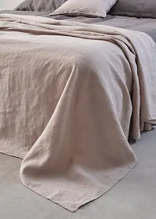 Veelzijdige linnen plaid van hooge kwaliteit, bonprix