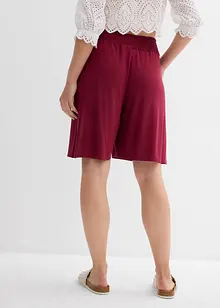 Wijde jersey bermuda in een viscosemix, bonprix