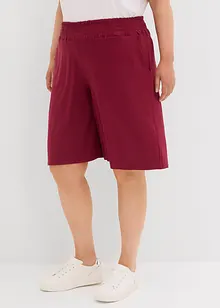 Wijde jersey bermuda in een viscosemix, bonprix