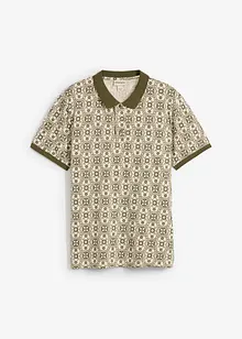 Poloshirt met korte mouwen van biologisch katoen, bonprix