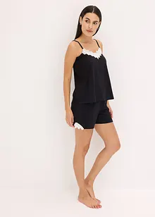 Shortama met spaghettibandjes, bonprix