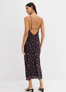 Maxi jurk van mesh, bonprix
