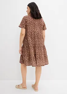 Jurk van zachte mouselline, bonprix