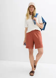 Wijde sweat short, bonprix