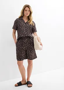 Oversized blouse van mousseline, bonprix