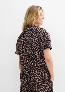 Oversized blouse van mousseline, bonprix
